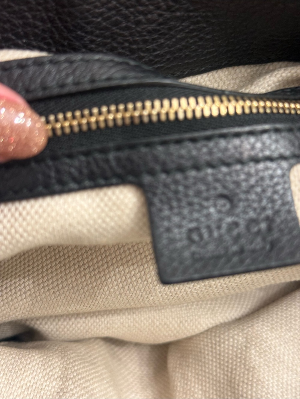Gucci Soho Crossbody Tote Bag - Picture 6 of 11
